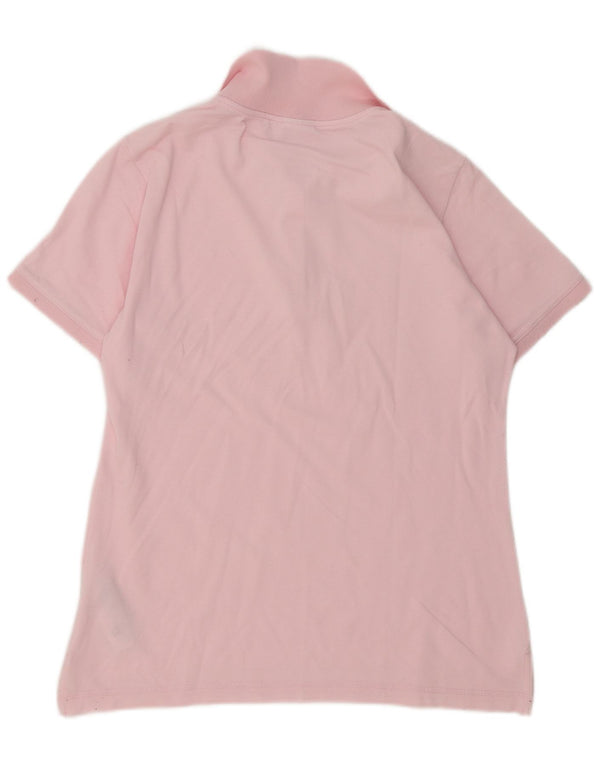 Champion Womens Polo Shirt UK 20 2XL Pink Cotton