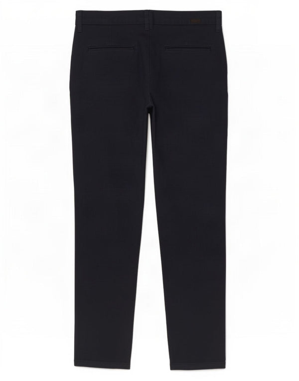 Zara Mens Slim Chino Trousers EU 38 Small W30 L28 Navy Blue