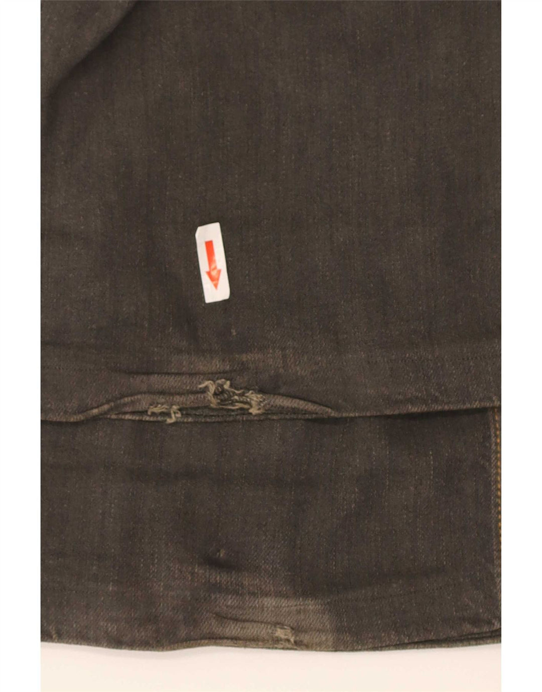 Diesel Mens Straight Jeans W31 L36 Khaki Cotton