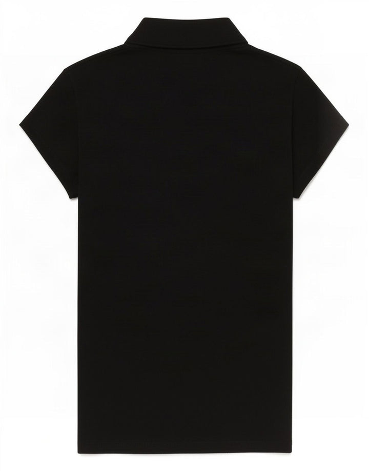 Zara Womens Blouse Top UK 8 Small Navy Blue Cotton