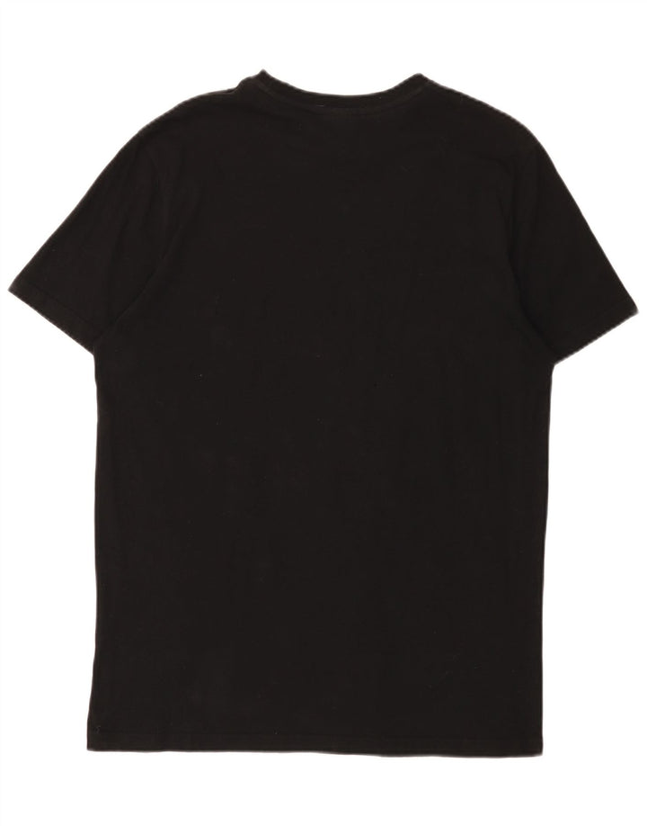 Ellesse Mens Graphic T-Shirt Top Medium Black