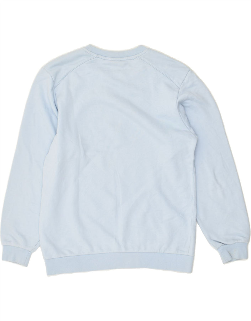 ADIDAS Boys Graphic Sweatshirt Jumper 11-12 Years Blue Cotton | Vintage Adidas | Thrift | Second-Hand Adidas | Used Clothing | Messina Hembry 