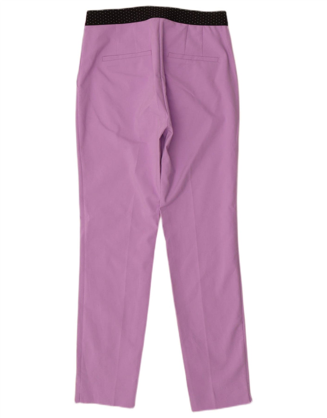 Zara Womens Slim Suit Trousers Small W27 L27 Purple Polyester