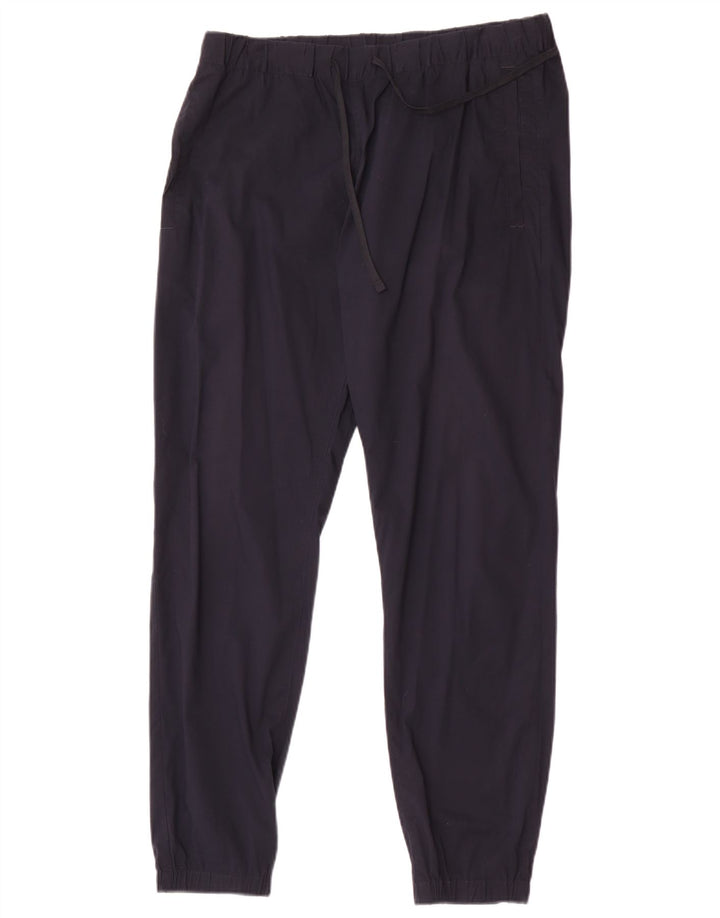 Cos Mens Joggers Trousers Medium W32 L29 Navy Blue Cotton
