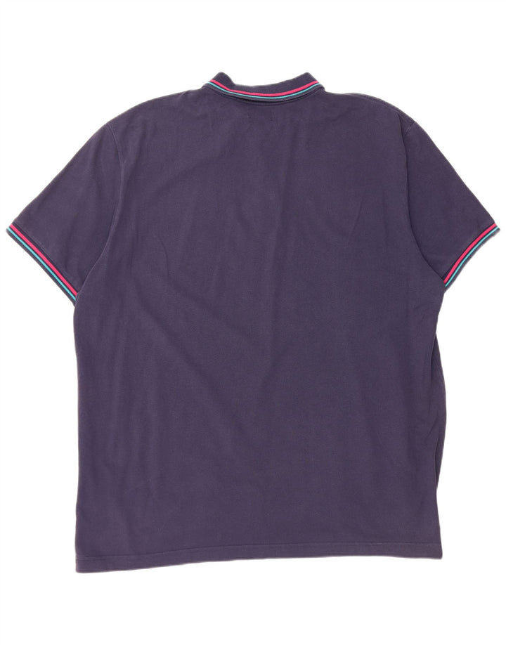 Kappa Mens Polo Shirt 3XL Navy Blue