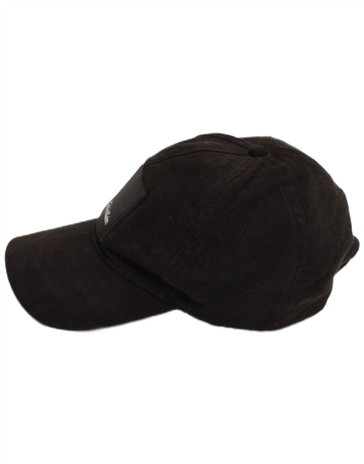 Calvin Klein Mens Graphic Baseball Cap One Size Black Polyester