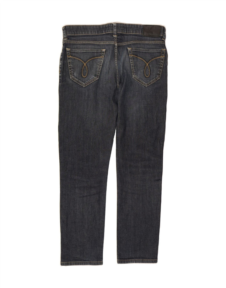 CALVIN KLEIN Womens Slim Jeans W33 L30 Blue Cotton Vintage Calvin Klein and Second-Hand Calvin Klein from Messina Hembry 
