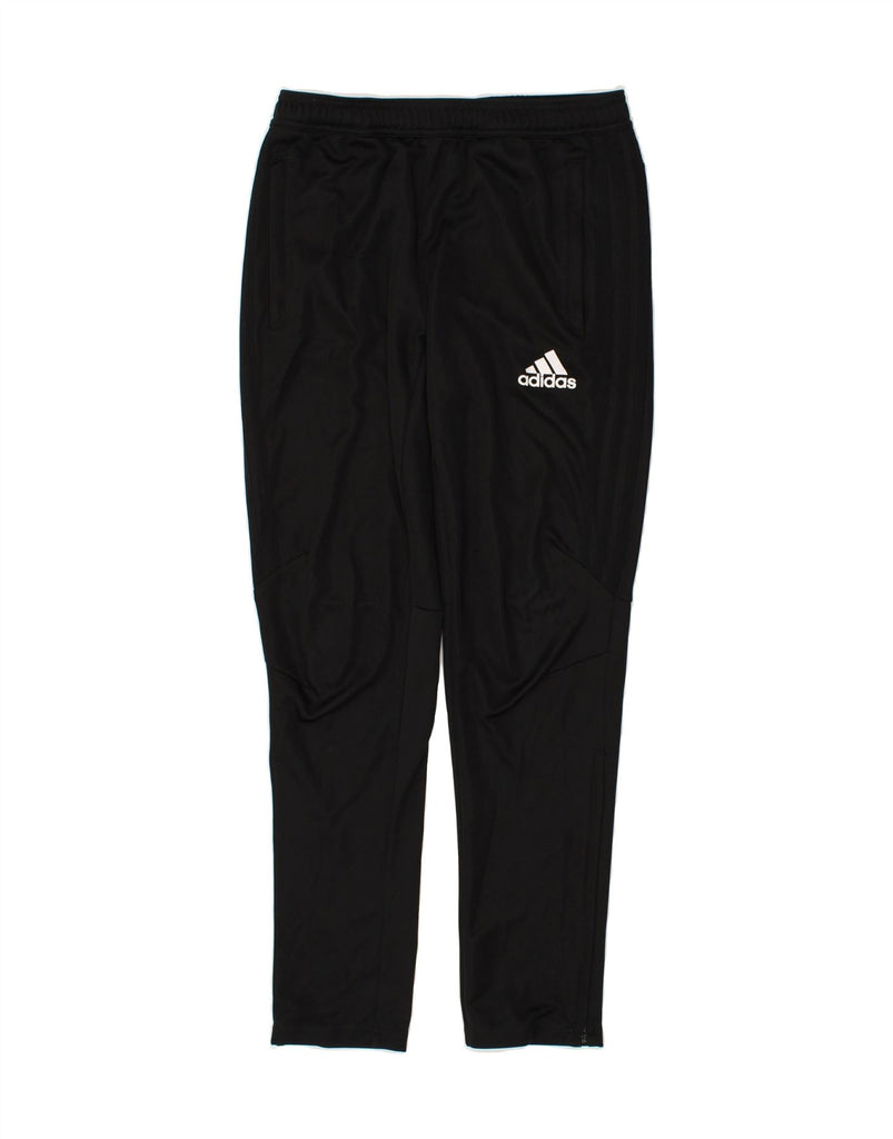 ADIDAS Boys Climacool Tracksuit Trousers 13-14 Years Black Polyester | Vintage Adidas | Thrift | Second-Hand Adidas | Used Clothing | Messina Hembry 