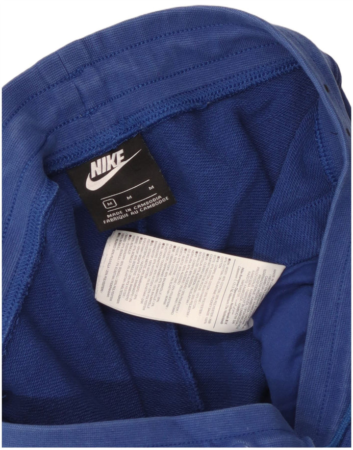 Nike Mens Graphic Tracksuit Trousers Joggers Medium Blue Colourblock