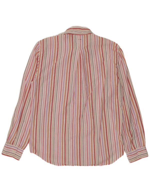 Carrera Mens Shirt Medium Multicoloured Striped Cotton