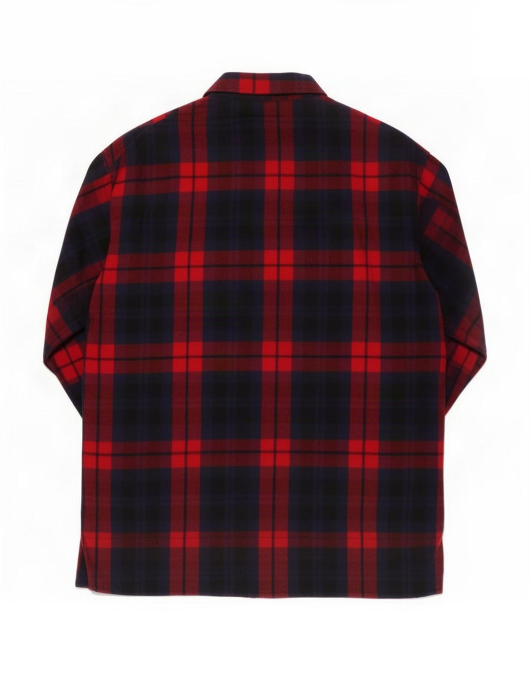 Zara Womens Flannel Shirt UK 14 Medium Red Check