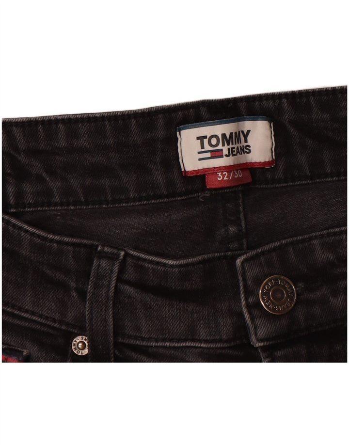 Tommy Hilfiger Mens Slim Jeans  W32 L30 Grey Cotton