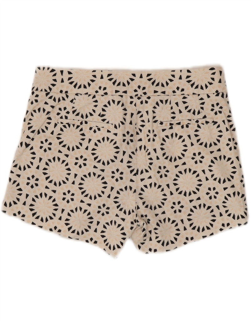 J. CREW Womens Stretch Chino Shorts US 2 XS W30  Beige Floral Cotton Vintage J. Crew and Second-Hand J. Crew from Messina Hembry 