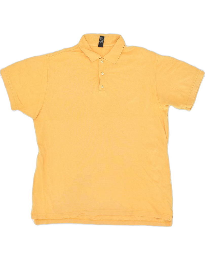 GAP Mens Polo Shirt 2XL Yellow Cotton | Vintage Gap | Thrift | Second-Hand Gap | Used Clothing | Messina Hembry 