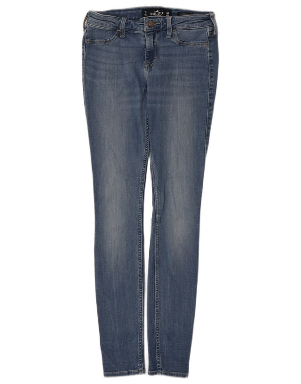 Hollister Womens Skinny Jeans W25 L28 Blue Cotton