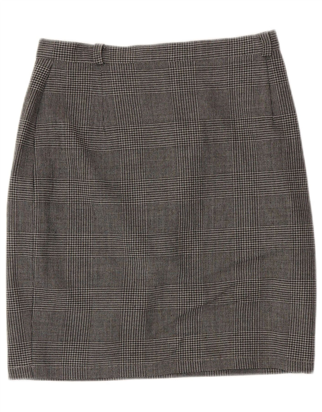 MAX MARA Womens Weekend Pencil Skirt UK 14 Large W29  Grey Check