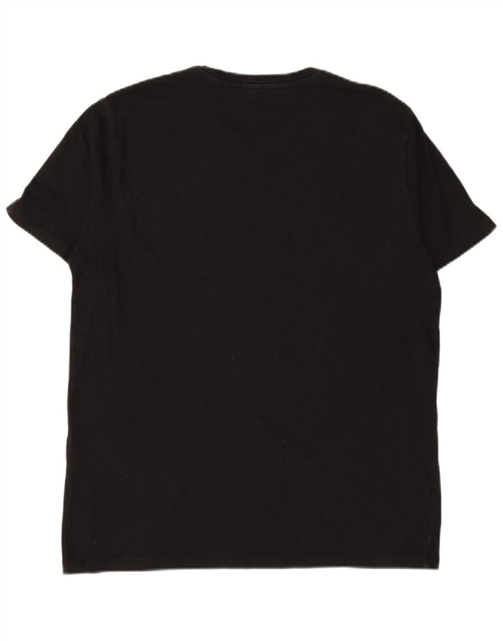 LEVI'S Mens Graphic T-Shirt Top Medium Black Cotton