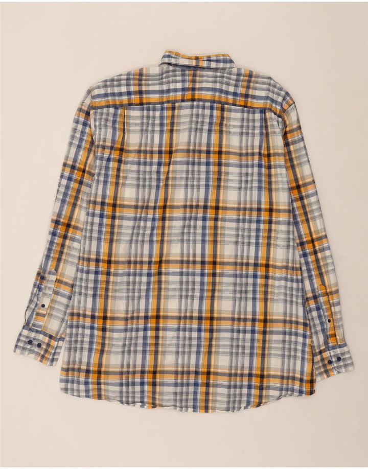 NAUTICA Mens Flannel Shirt 2XL Multicoloured Check Cotton Vintage Nautica and Second-Hand Nautica from Messina Hembry 