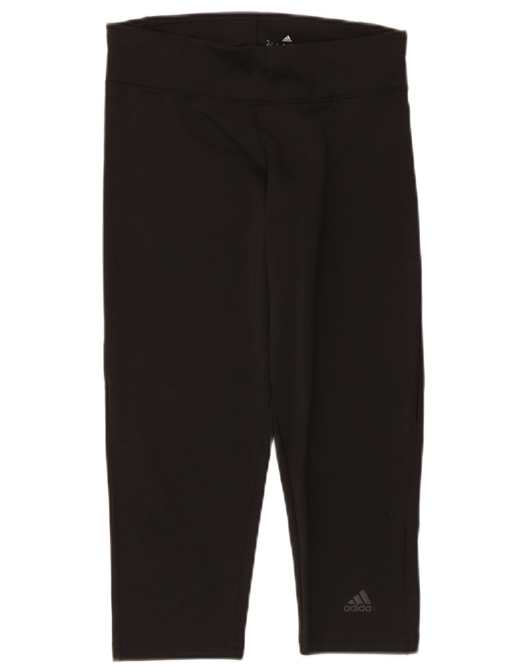 Adidas Womens Climalite Capri Leggings UK 8/10 Small Black