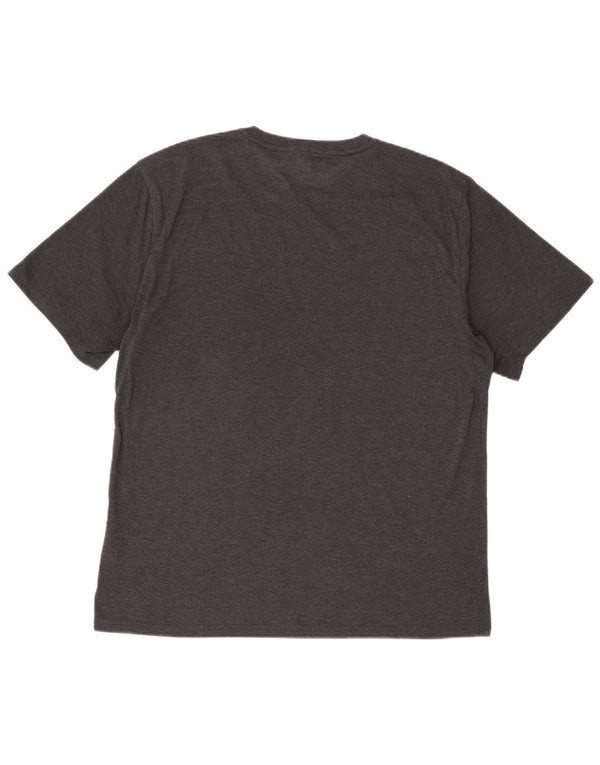 Calvin Klein Mens T-Shirt Top XL Grey Polyester