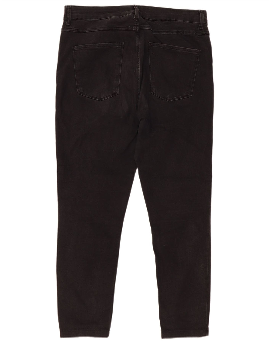 Zara Womens Slim Jeans EU 44 XL W34 L24 Black