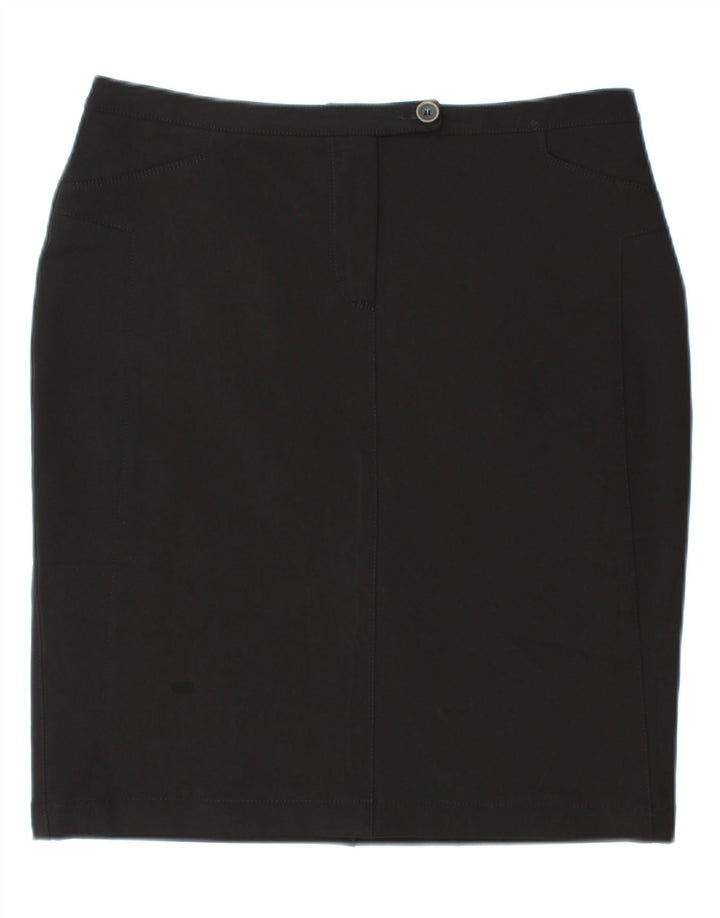 LAURA LINDOR Womens Pencil Skirt W32 Large  Black