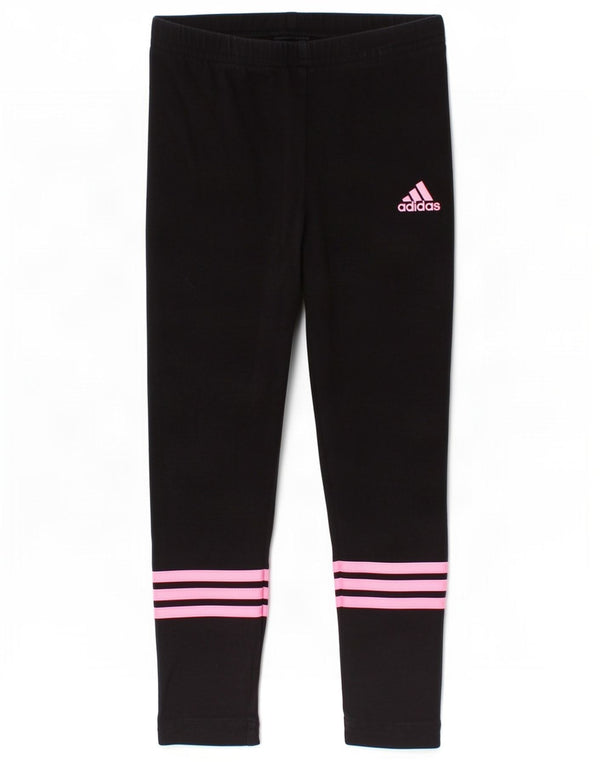 Adidas Girls Leggings 3-4 Years Black