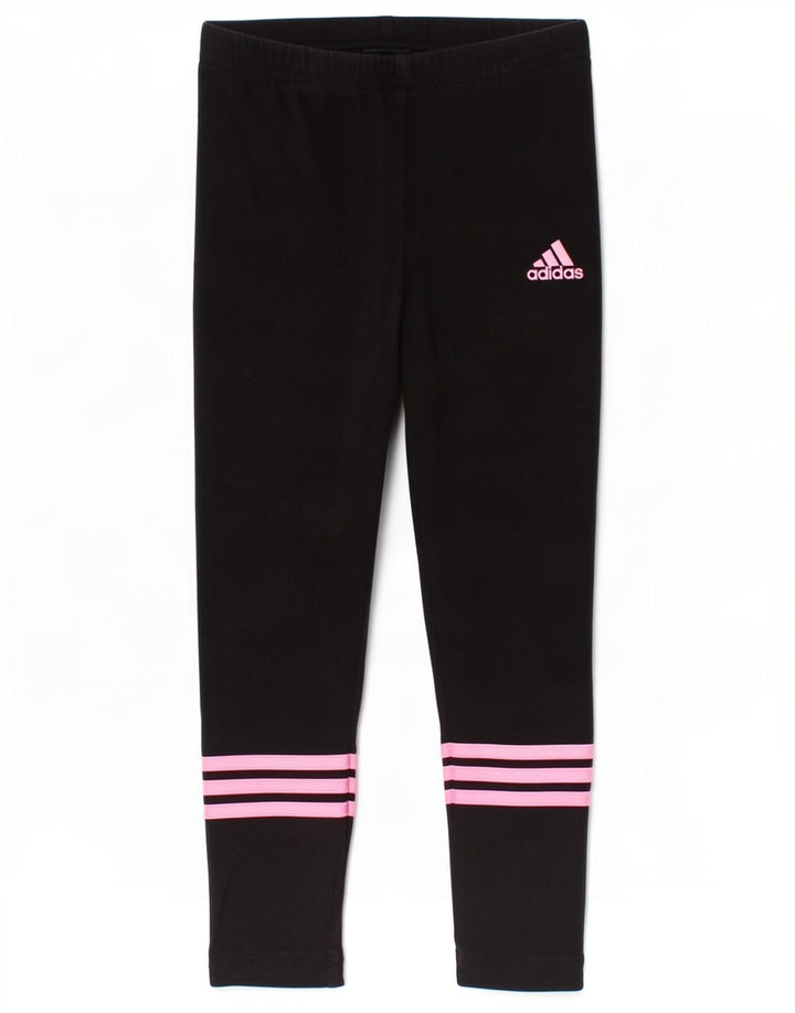 Adidas Girls Leggings 3-4 Years Black