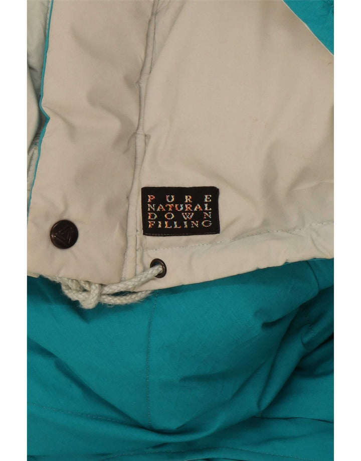 Dolomite Mens Hooded Padded Jacket UK 40 Large Grey Polyester