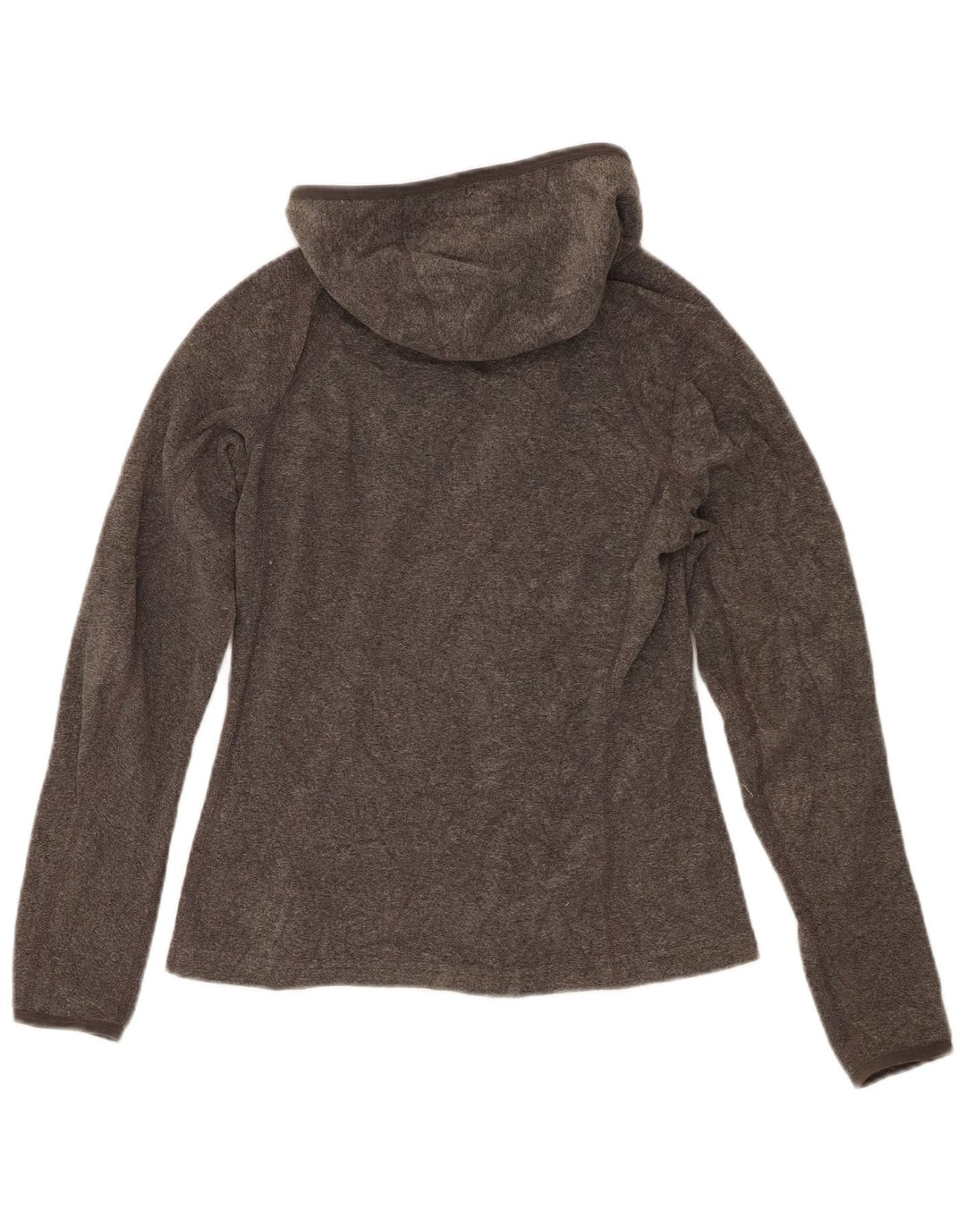The North Face Womens Hooded Tracksuit Top Jacket UK 10 Small Grey