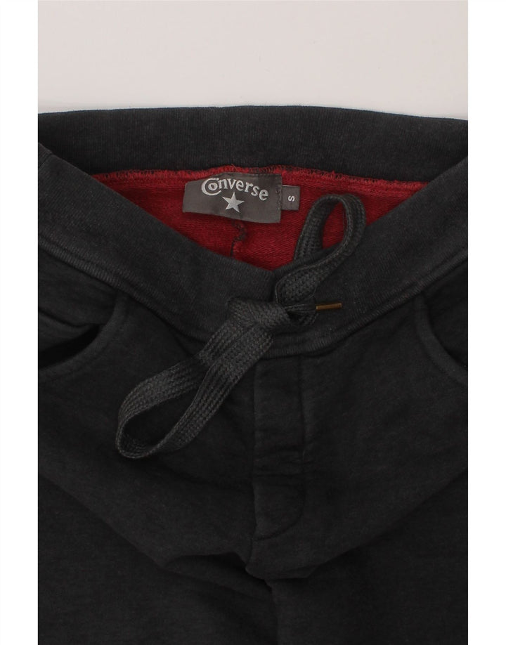 CONVERSE Girls Tracksuit Trousers 9-10 Years Small  Grey Cotton Vintage Converse and Second-Hand Converse from Messina Hembry 