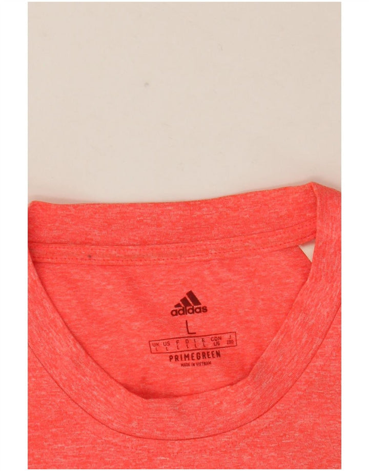 Adidas Mens Aeroready T-Shirt Top Large Red