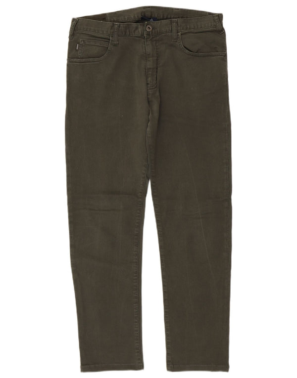 Armani Mens Slim Jeans  W33 L28 Green Cotton