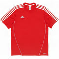 Adidas Mens Climalite T-Shirt Top Medium Red Polyester
