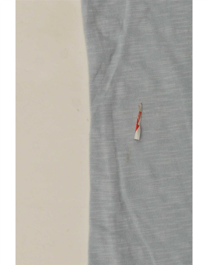 Guess Mens T-Shirt Top XS Blue Flecked