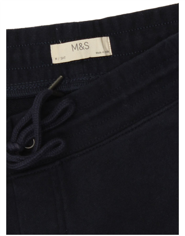 Marks & Spencer Womens Tracksuit Trousers Joggers UK 14 Medium Navy Blue