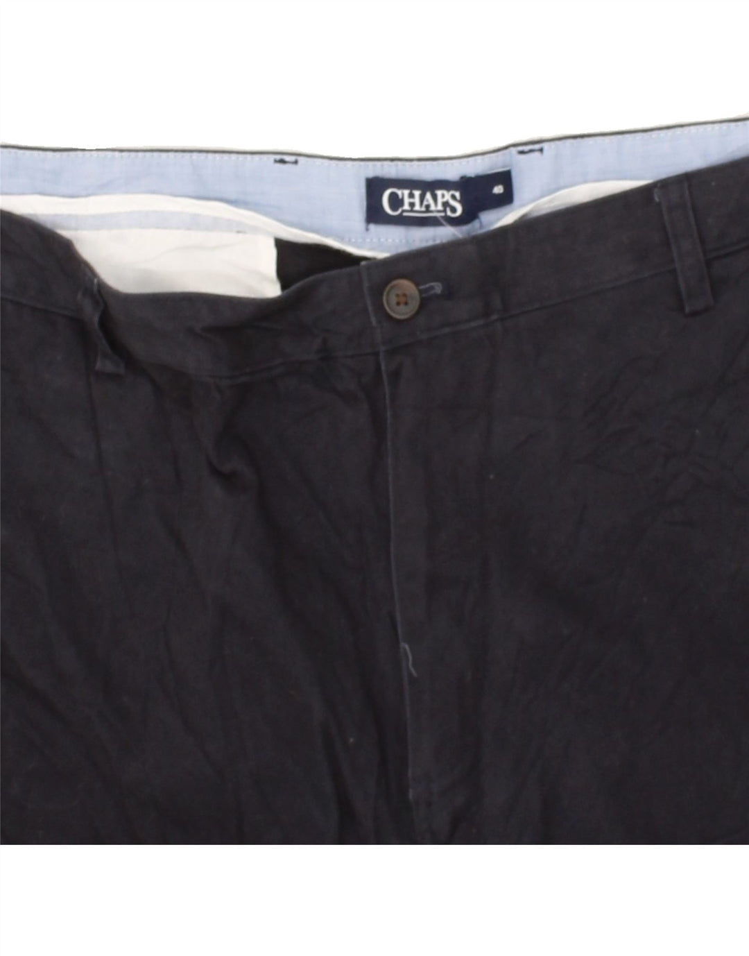 CHAPS Mens Chino Shorts W40 XL Navy Blue Cotton Vintage Chaps and Second-Hand Chaps from Messina Hembry 