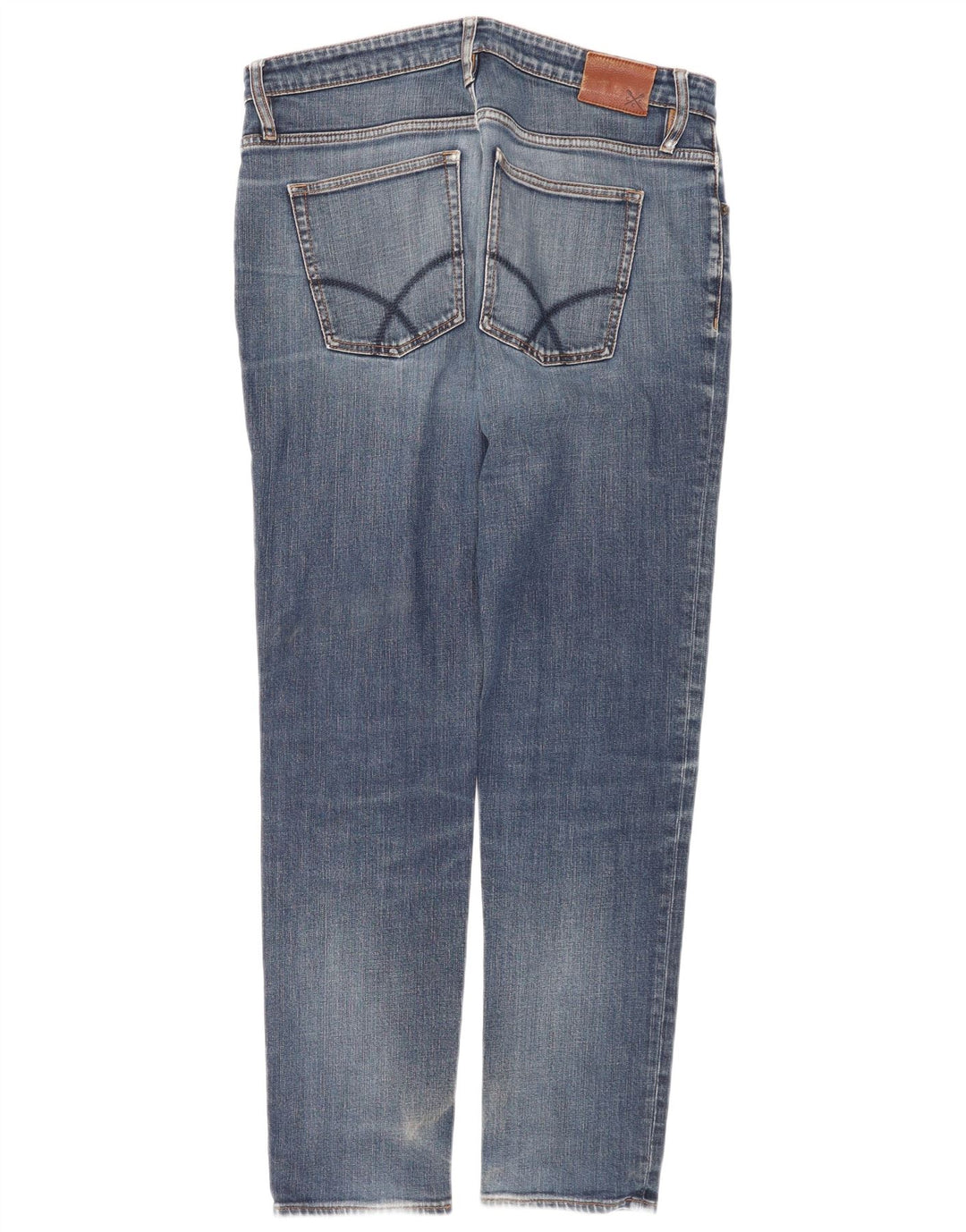 Crew Clothing Mens Slim Jeans W36 L31 Blue Cotton