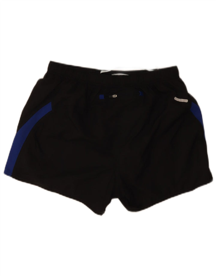 Asics Mens Sport Shorts Medium Black Colourblock Polyester