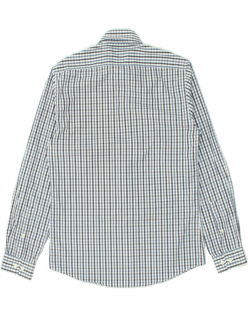 JULES Mens Regular Fit Shirt Size 37/38 Small Blue Check | Vintage Jules | Thrift | Second-Hand Jules | Used Clothing | Messina Hembry 