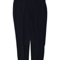 IZOD Mens Straight Suit Trousers W38 L30 Navy Blue Polyester Vintage Izod and Second-Hand Izod from Messina Hembry 