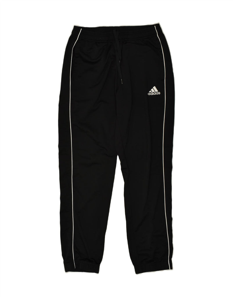 ADIDAS Mens Tracksuit Trousers Joggers Medium Black Polyester Vintage Adidas and Second-Hand Adidas from Messina Hembry 