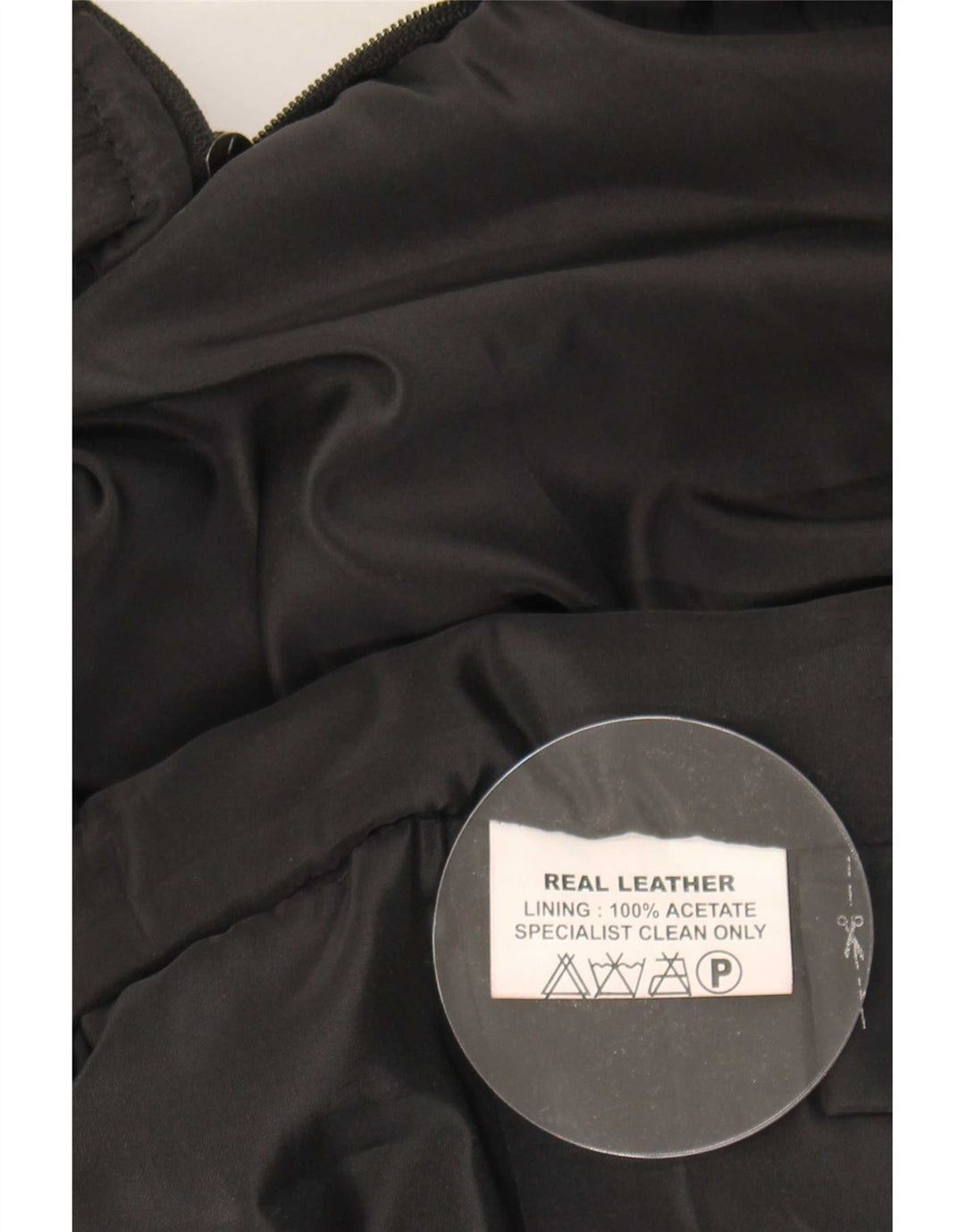 Vintage Mens Leather Jacket UK 40 Large Black