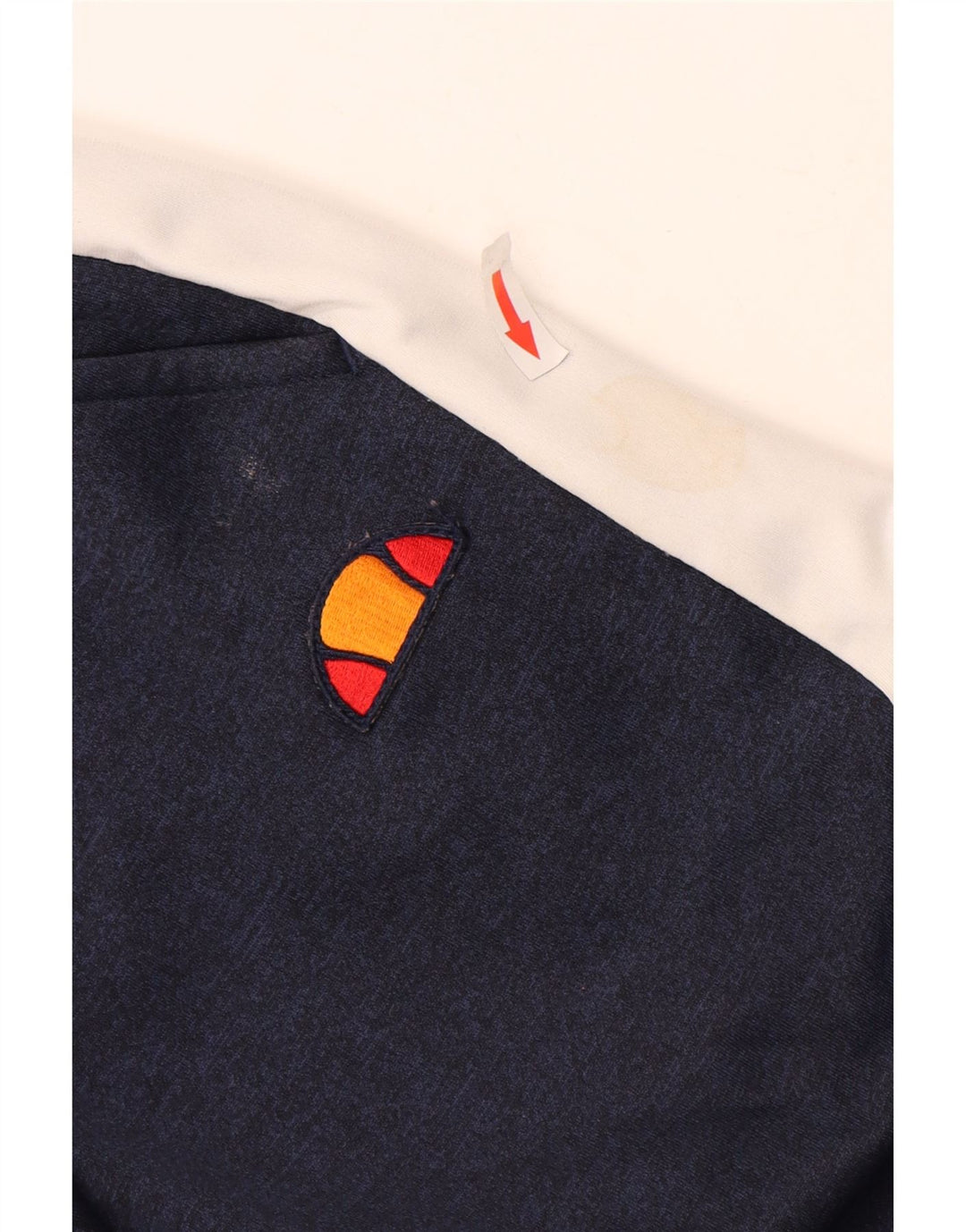 Ellesse Womens Tracksuit Trousers Joggers UK 10 Small Navy Blue Colourblock