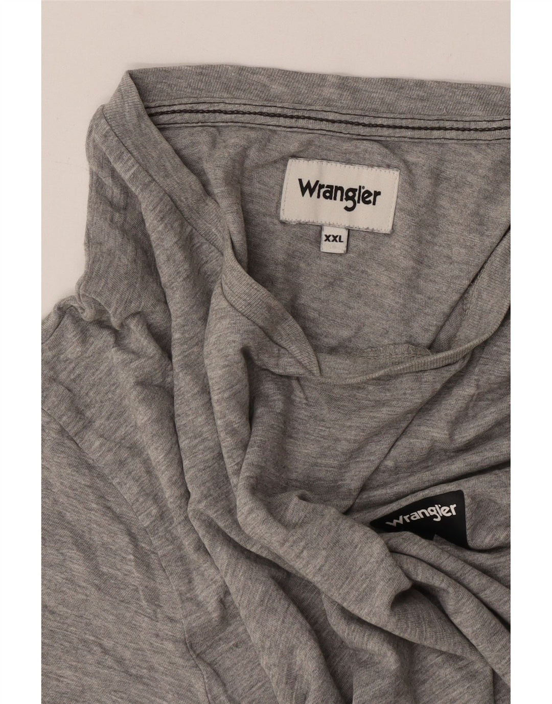 Wrangler Mens T-Shirt Top 2XL Grey