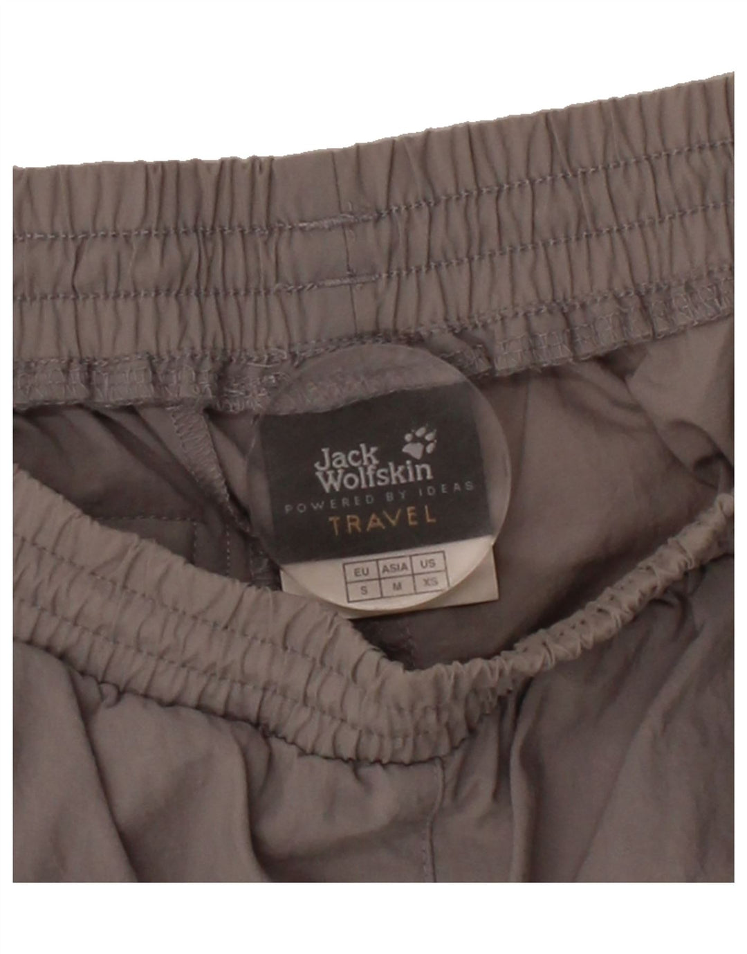 JACK WOLFSKIN Mens Straight Cargo Trousers XS W28 L32 Grey Polyamide Vintage Jack Wolfskin and Second-Hand Jack Wolfskin from Messina Hembry 