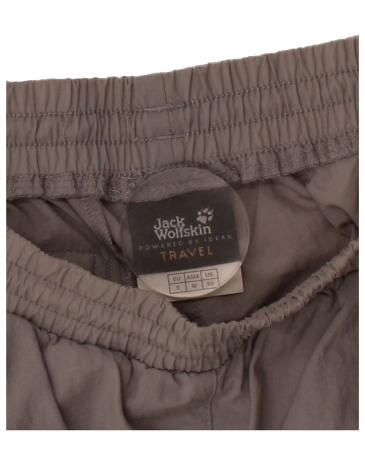 JACK WOLFSKIN Mens Straight Cargo Trousers XS W28 L32 Grey Polyamide Vintage Jack Wolfskin and Second-Hand Jack Wolfskin from Messina Hembry 