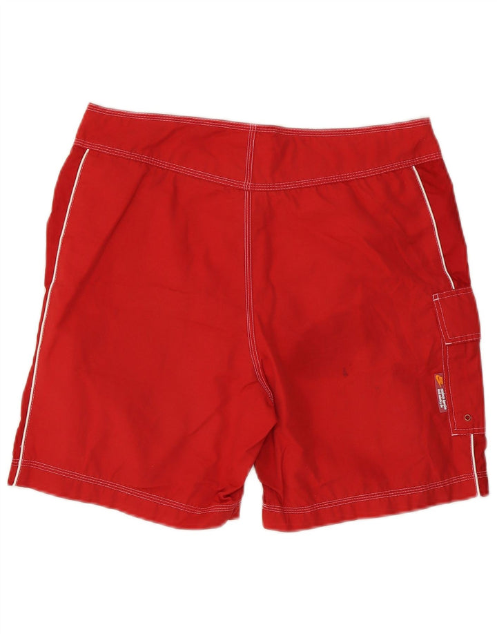 Nike Mens Swimming Shorts Medium Red Cotton