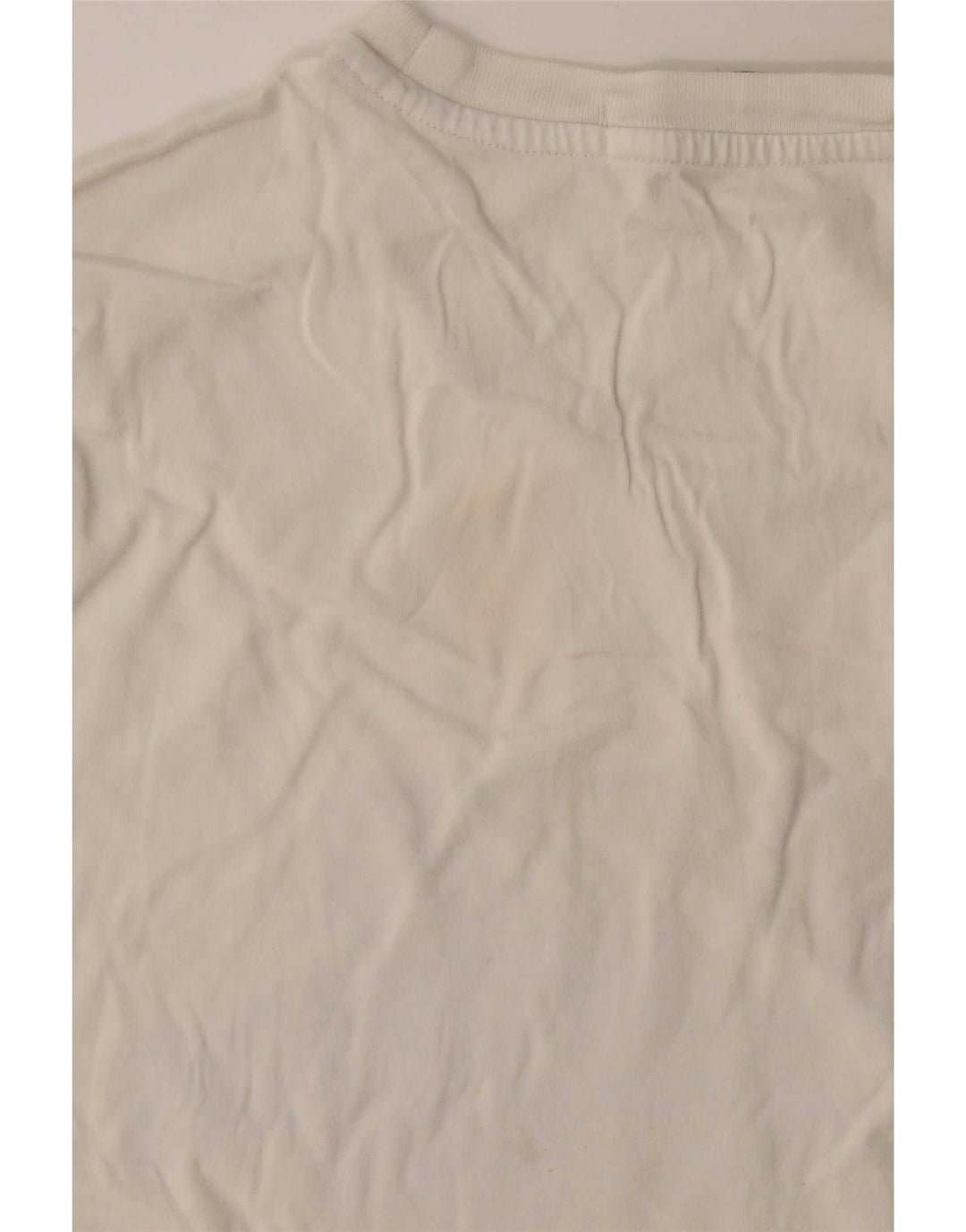 Calvin Klein Jeans Mens Graphic T-Shirt Top Medium White Cotton