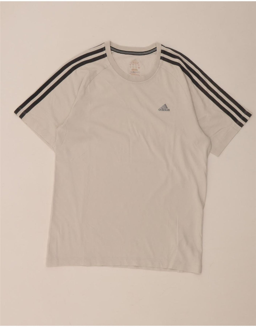 Adidas Mens Clima 365 T-Shirt Top Small White Cotton